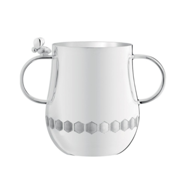 Christofle - timbales bébé métal argenté