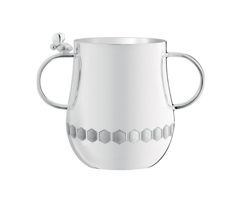 Christofle - timbales bébé métal argenté