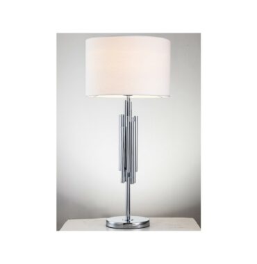Lampe design argent Chelsea - Pujol Maison