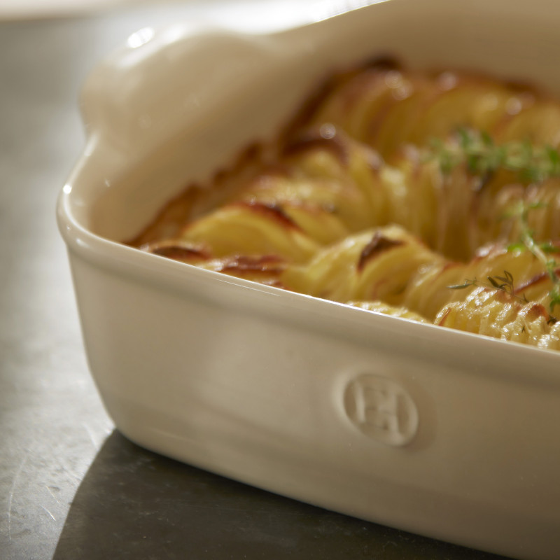 EMILE HENRY - Petit plat rectangulaire 30x19cm Argile