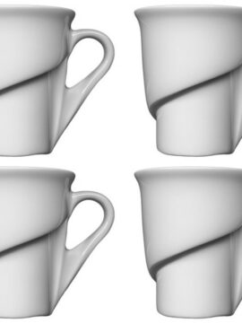 Coffret premium de 4 tasses expresso