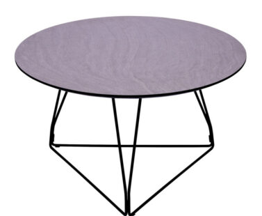 table basse bois metal