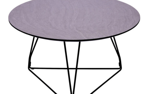 table basse bois metal