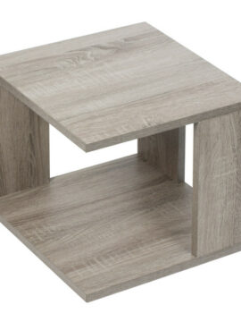 Bout de canapé carré en bois - Pujol maison