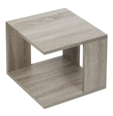 Bout de canapé carré en bois - Pujol maison