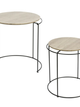 Set de 2 bouts de canapé - Pujol maison