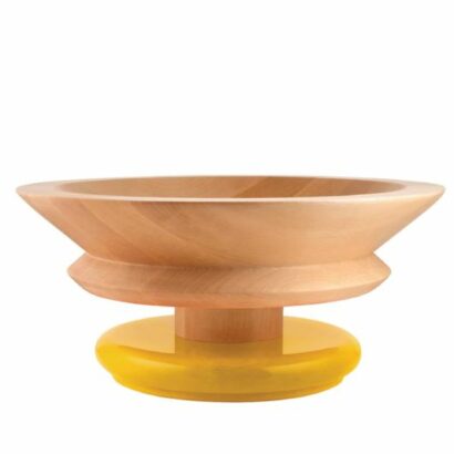 Centre de table en bois de tilleul Alessi - Pujol Maison