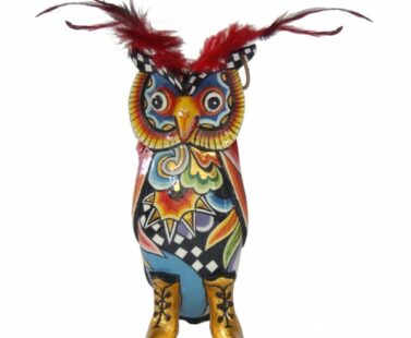 sculpture design chouette de Thomas Hoffman - Pujol maison