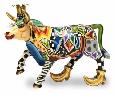 Sculpture taureau de Thomas Hoffman - Pujol maison