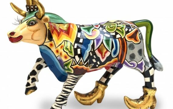 Sculpture taureau de Thomas Hoffman - Pujol maison