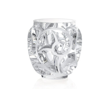 Vase tourbillons lalique- Pujol maison