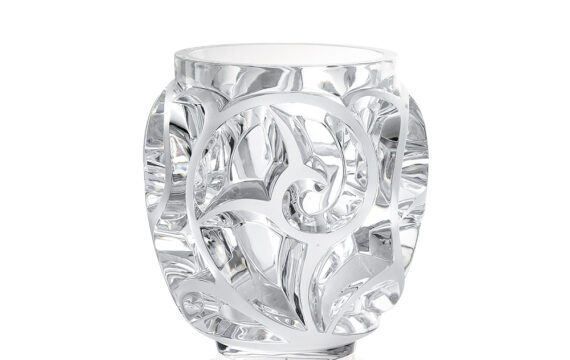 Vase tourbillons lalique- Pujol maison