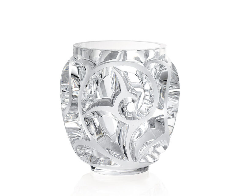 Vase tourbillons lalique- Pujol maison