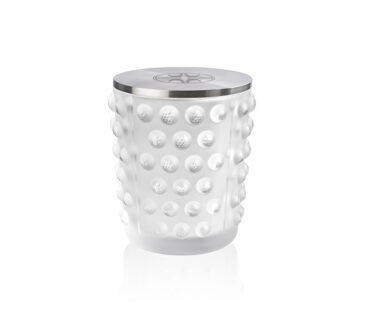 Vase bougie Mossi Lalique cristal - Pujol maison
