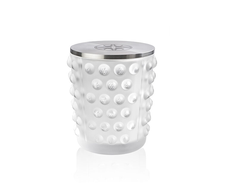 Vase bougie Mossi Lalique cristal - Pujol maison
