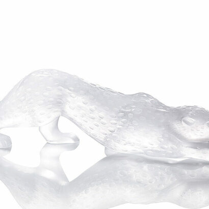 Sculpture Lalique panthère - Pujol maison