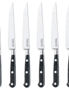 Coffret 6 couteaux steak Richardson Sheffield - Pujol maison