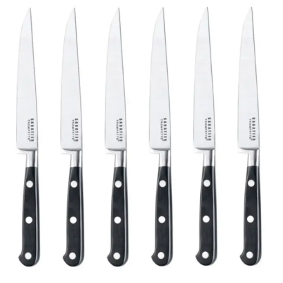 Coffret 6 couteaux steak Richardson Sheffield - Pujol maison