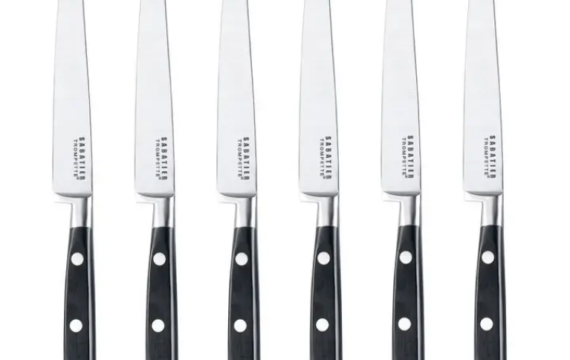 Coffret 6 couteaux steak Richardson Sheffield - Pujol maison