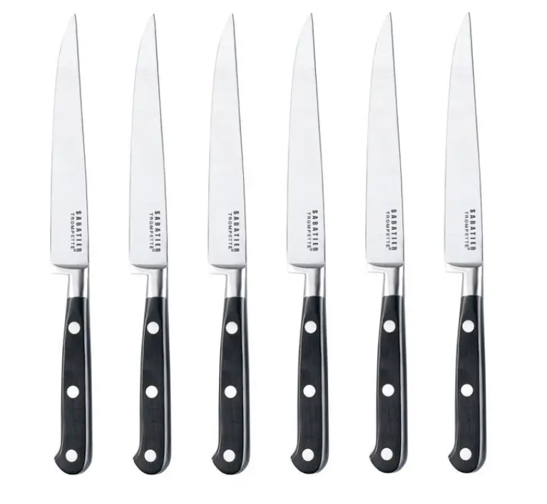 Coffret 6 couteaux steak Richardson Sheffield - Pujol maison