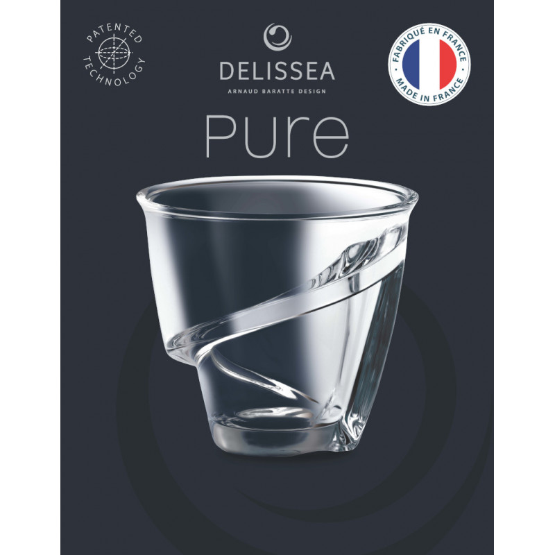 Delissea - Pure coffret 4 tasses premium