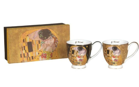 tasses déjeuner klimt
