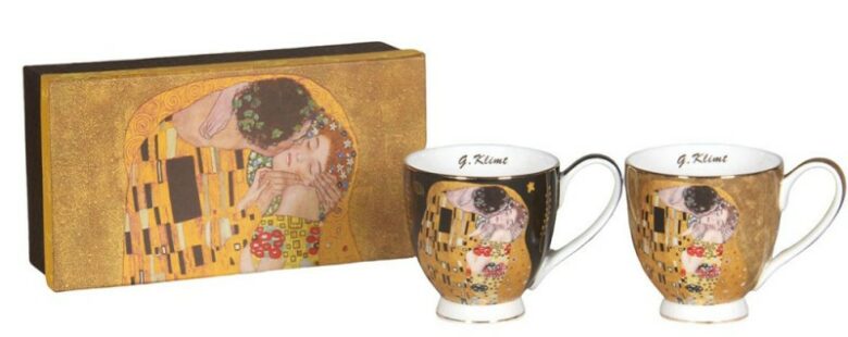 tasses déjeuner klimt