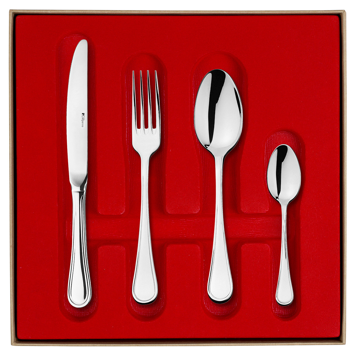 Degrenne - Ménagère 24 couverts Confidence Miroir