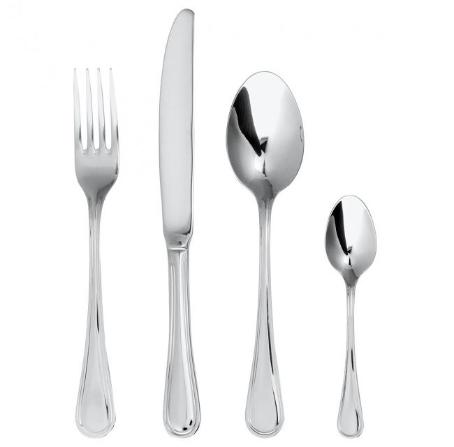 Coffret 24 couverts Confidence Miroir Degrenne - Pujol maison