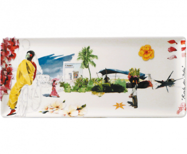 GIEN - Plat à cake route des indes - Pujol maison