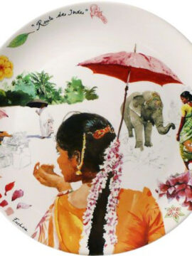 GIEN - Plat à gâteaux - Route des indes - Pujol maison