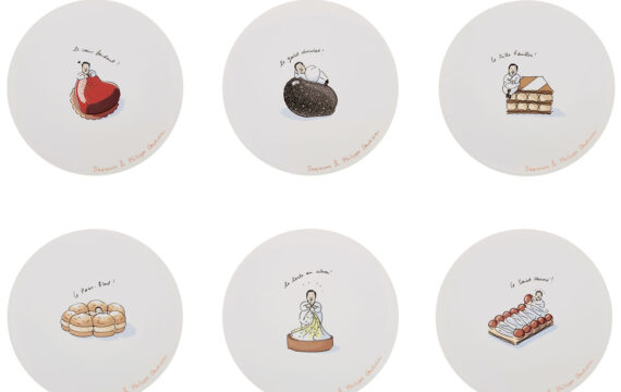 Coffret 6 assiettes à dessert 23cm Degrenne - Pujol maison