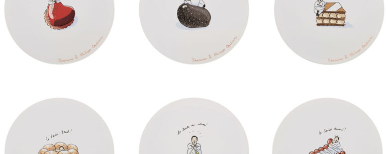 Coffret 6 assiettes à dessert 23cm Degrenne - Pujol maison