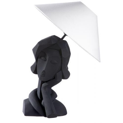 Lampe design en résine DAME - Pujol maison