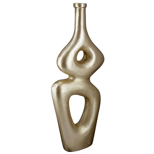 Vase Formas design doré - 29 cm