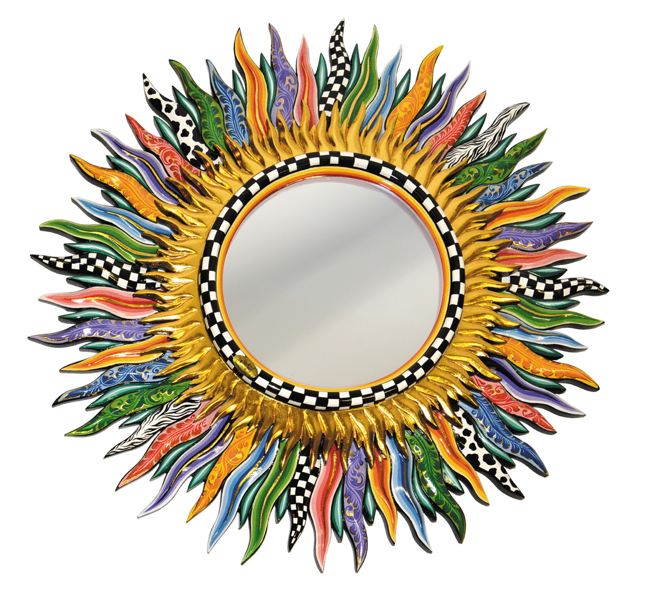 TOMS DRAG - Miroir "Flammes"