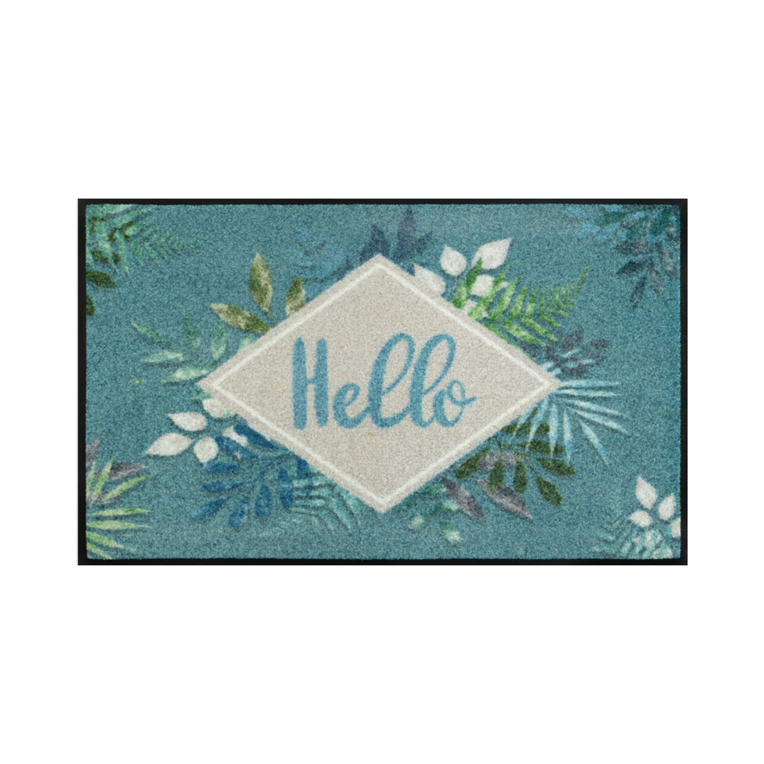 Tapis Floral Hello 50X75cm