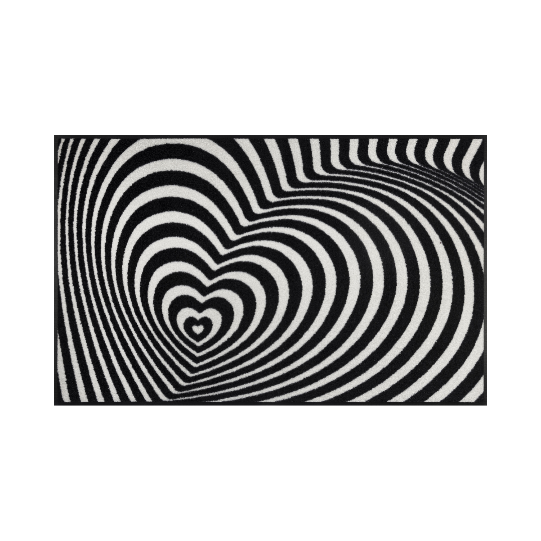 Tapis Optical Love 50X75cm