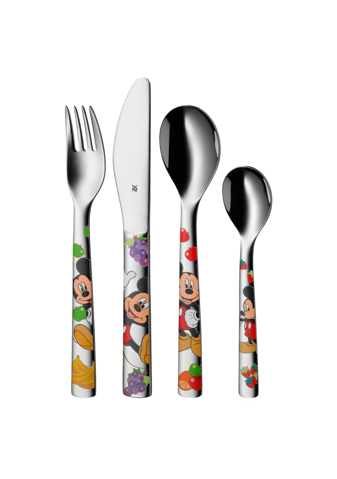 DISNEY - Couverts enfant "Mickey Mouse" - 4 pièces