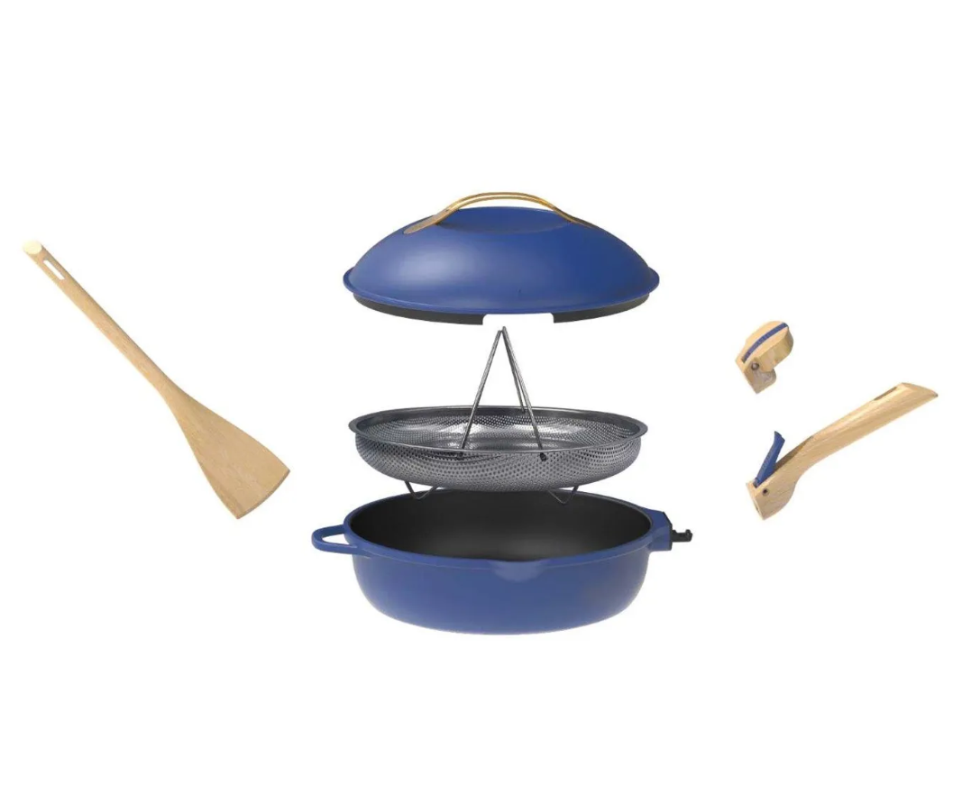 COOK'UT - Poêle Ø28cm "La Fabuleuse - Saphir"