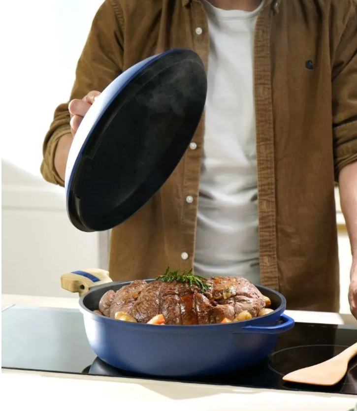 COOK'UT - Poêle Ø28cm "La Fabuleuse - Saphir"