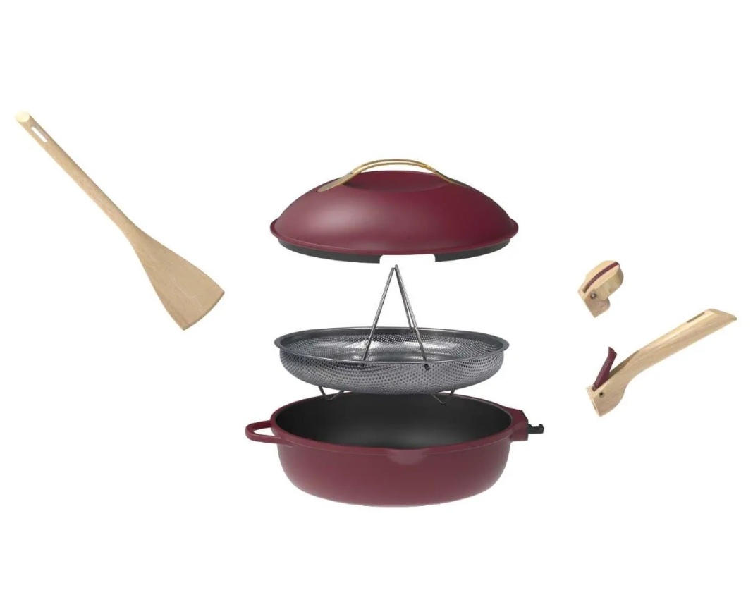 COOK'UT - Poêle Ø28cm "La Fabuleuse - Rubis"