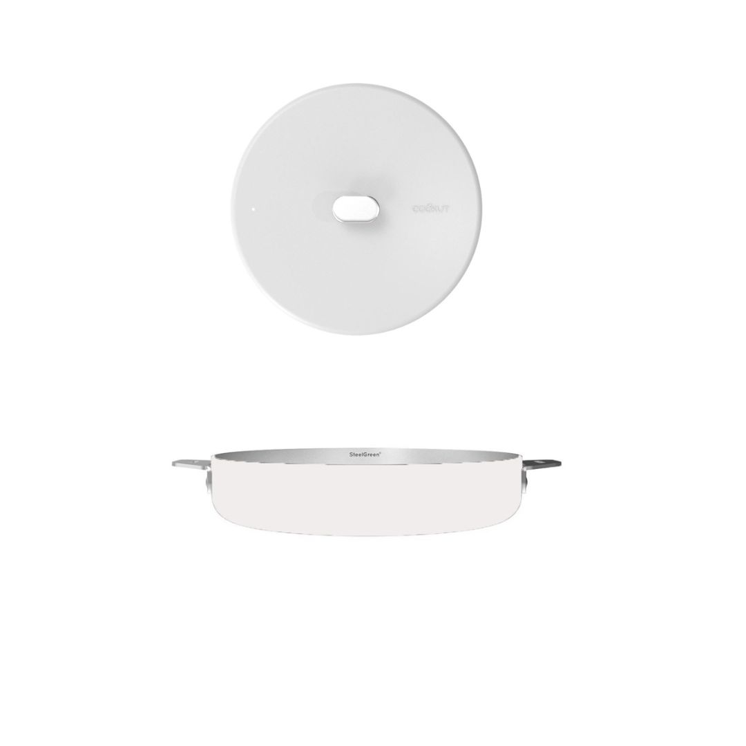 COOK'UT - Poêle et couvercle Ø24cm "La Merveilleuse - Polaire"