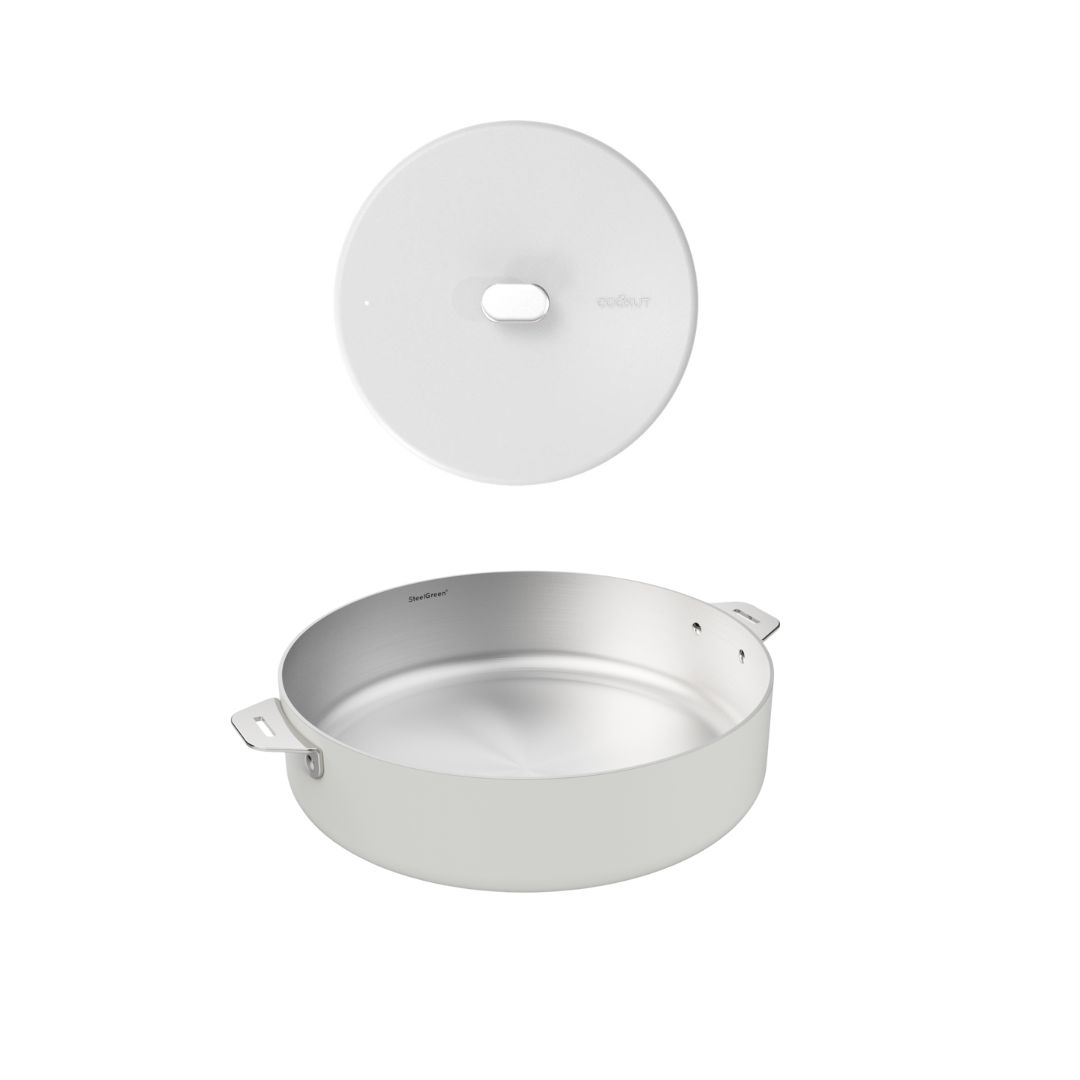 COOK'UT - Sauteuse et couvercle Ø28cm "La Merveilleuse - Polaire"