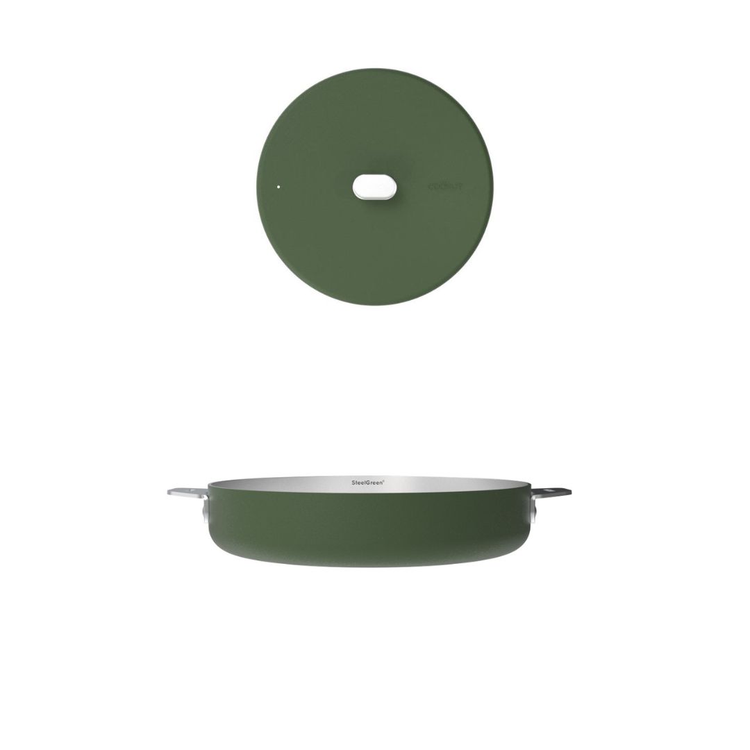 COOK'UT - Poêle et couvercle Ø24cm "La Merveilleuse - Fougère"