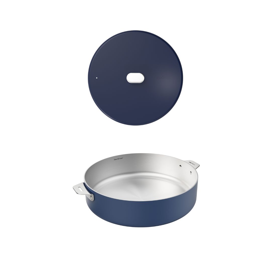 COOK'UT - Sauteuse et couvercle Ø28cm "La Merveilleuse - Myrtille"