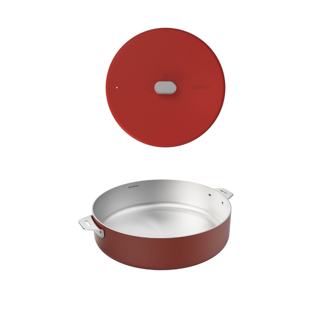 COOK'UT - Sauteuse et couvercle Ø28cm "La Merveilleuse - Passion"