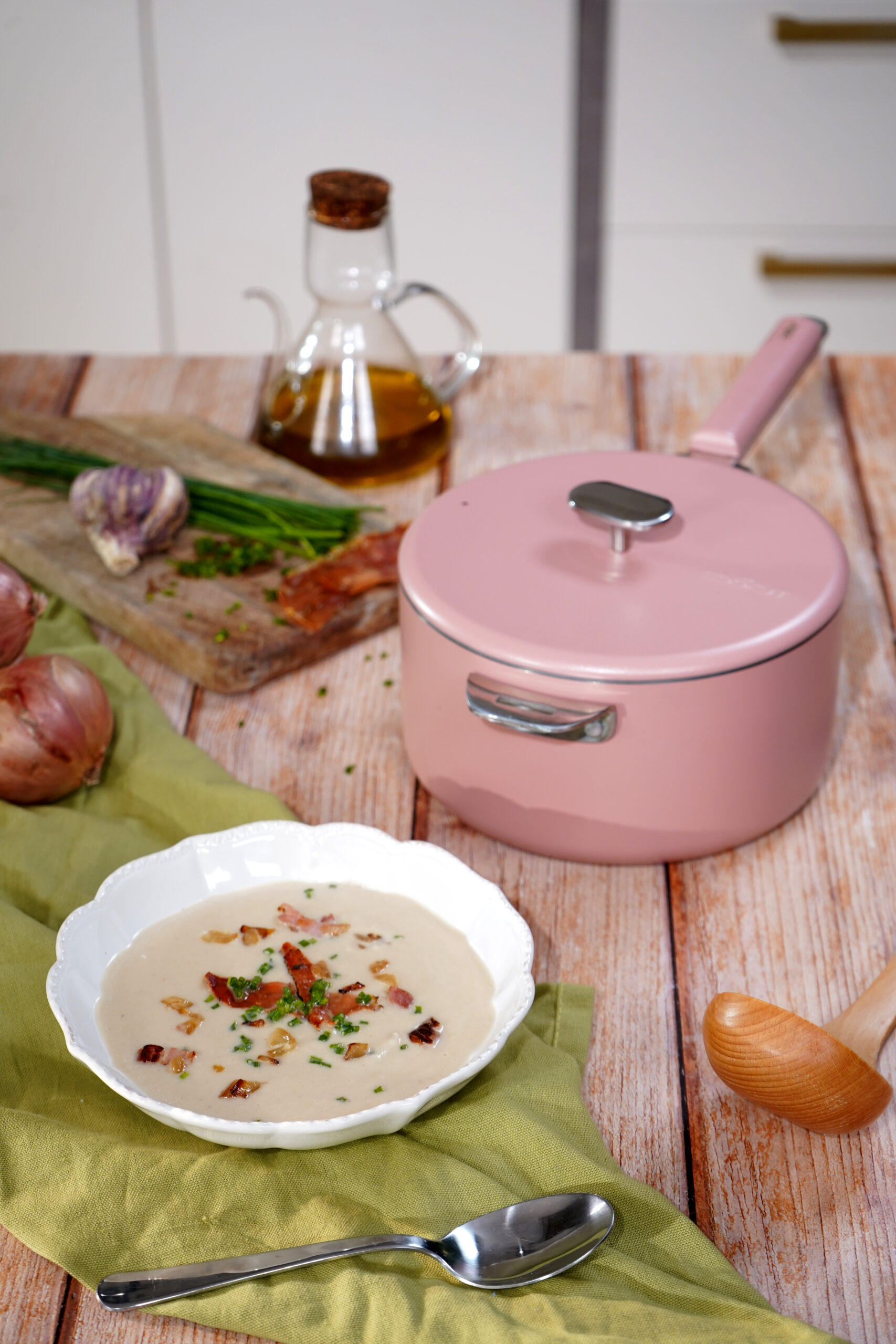 COOK'UT - Casserole et couvercle Ø20cm "La Merveilleuse - Guimauve"