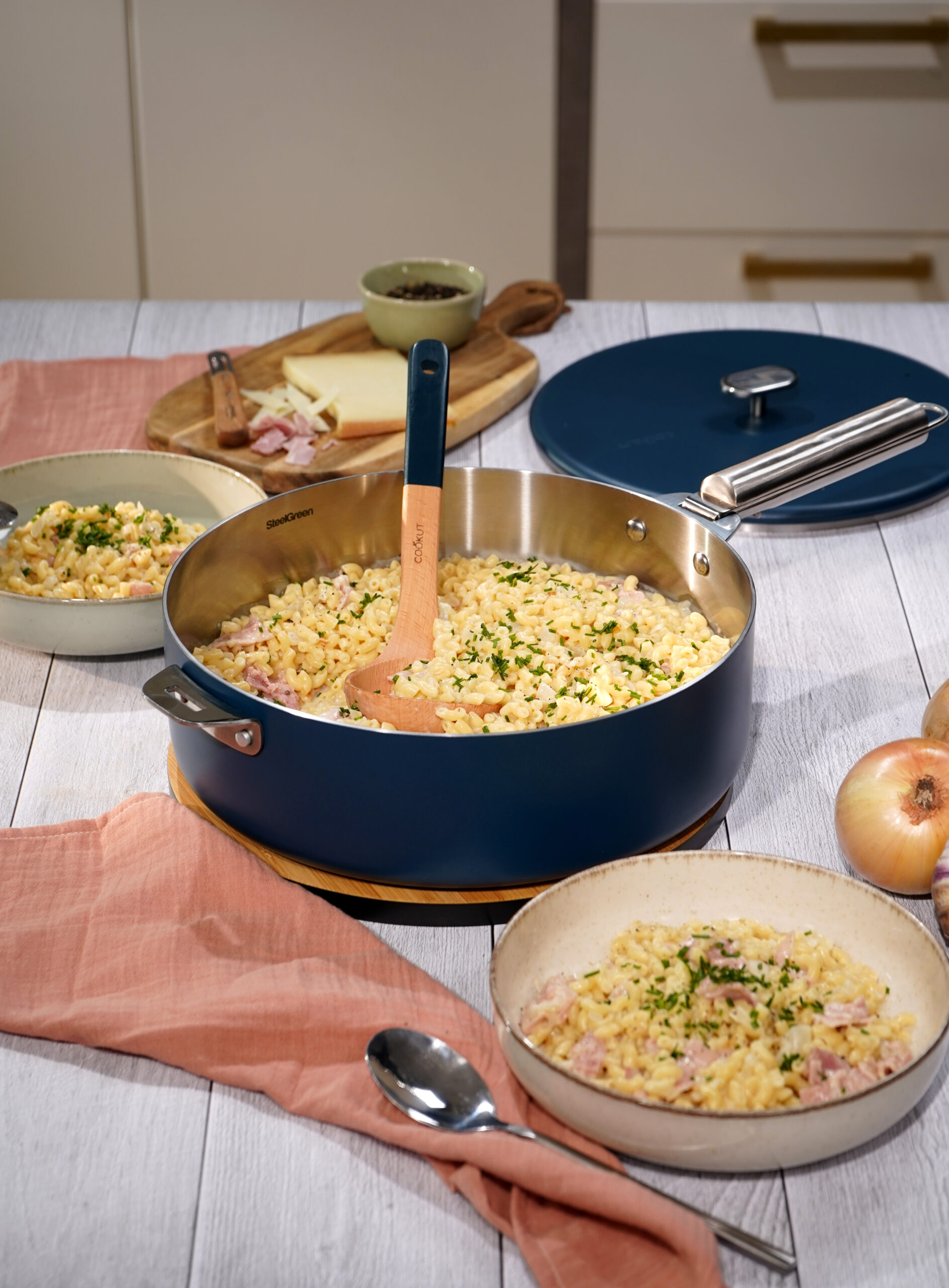 COOK'UT - Sauteuse et couvercle Ø28cm "La Merveilleuse - Myrtille"