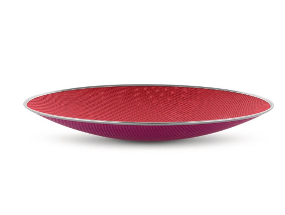 ALESSI - Centre de Table Cohncave - Rouge